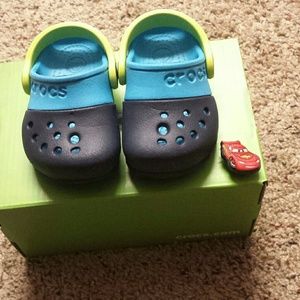 SOLD...Baby boys crocs...SOLD